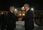 Тоқаев Путинді Астана әуежайынан шығарып салды
