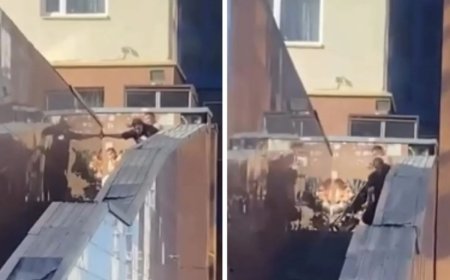 Астана тұрғыны әйелін баласының көзінше ұрып-соққан (ВИДЕО)