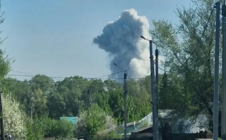 Өскемендегі зауыт аумағында жарылыс болды