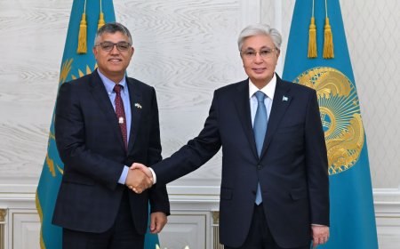 Президент БҰҰ Дүниежүзілік метеорология ұйымы басшысымен кездесті