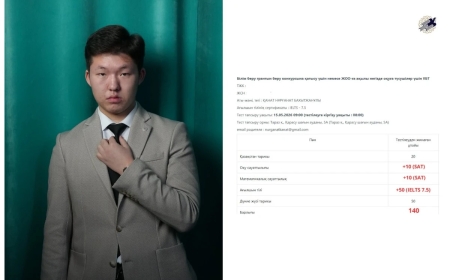 Тараздық талапкер ҰБТ-дан 140 балл жинады