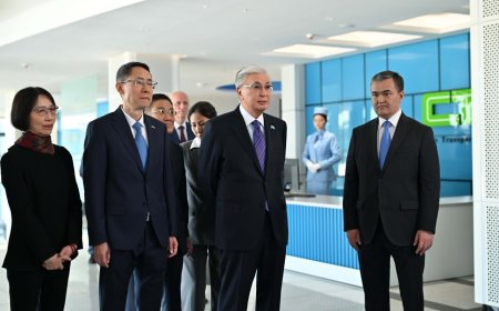 Президент Astana LRT жұмысын іске қосты