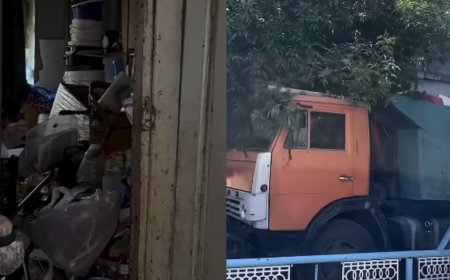 «Өткір иіске шағымданған»: Семейде пәтерлердің бірінен үш КамАЗ қоқыс шығарылды