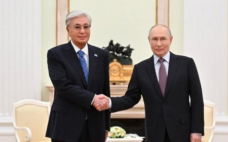 Тоқаев Путинді Қазақстанға мемлекеттік сапармен келуге шақырғанын мәлімдеді