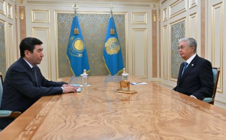 Тоқаев Қошановты қабылдады