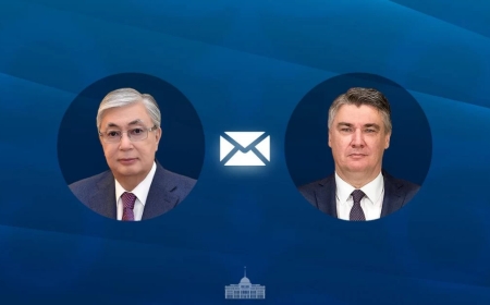 Мемлекет басшысы Хорватия Президентіне құттықтау жеделхатын жолдады