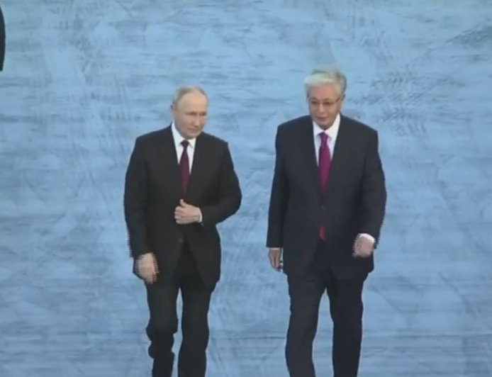 Астанаға Путин келді (ФОТО)