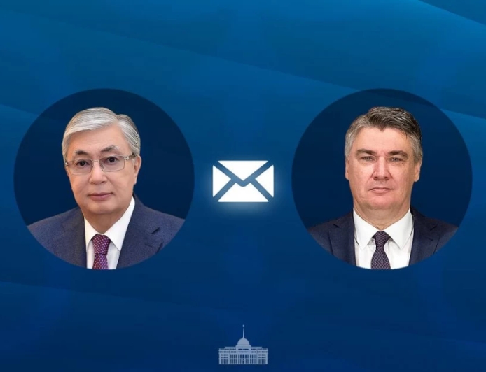 Мемлекет басшысы Хорватия Президентіне құттықтау жеделхатын жолдады