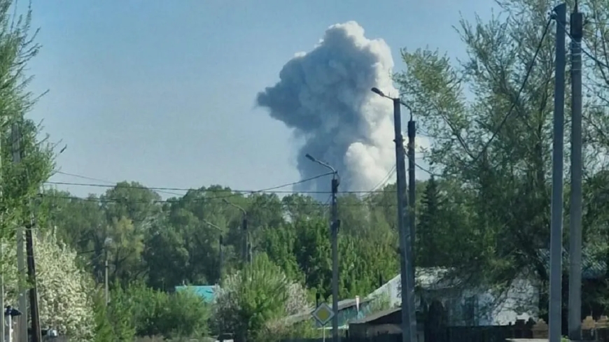 Өскемендегі зауыт аумағында жарылыс болды