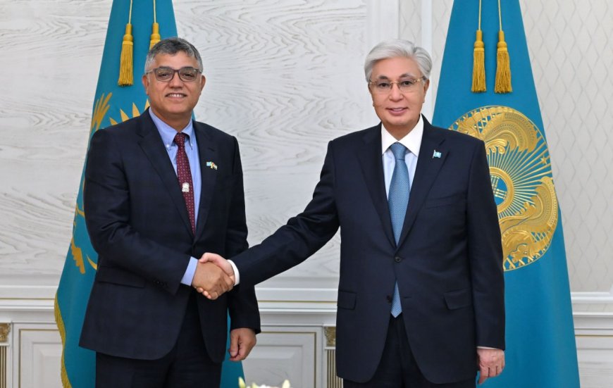 Президент БҰҰ Дүниежүзілік метеорология ұйымы басшысымен кездесті