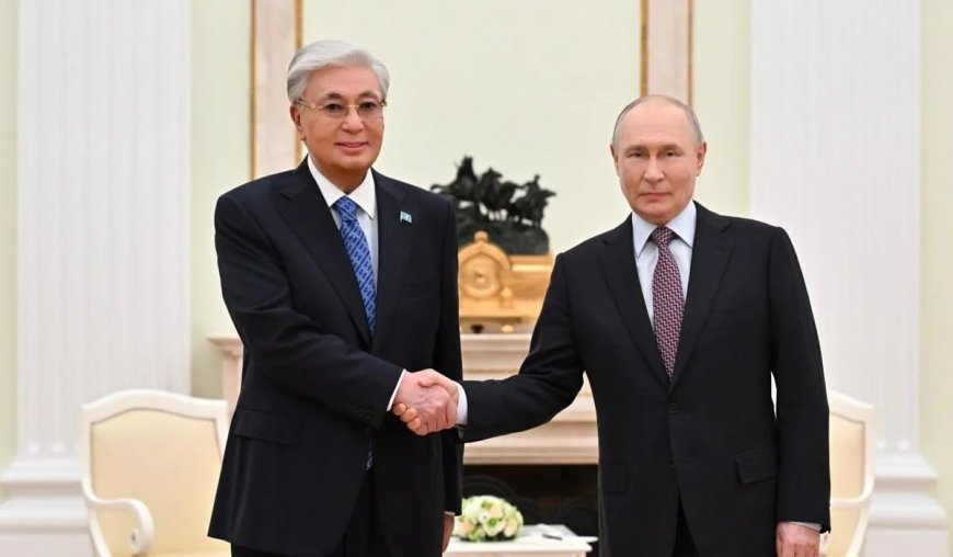 Тоқаев Путинді Қазақстанға мемлекеттік сапармен келуге шақырғанын мәлімдеді