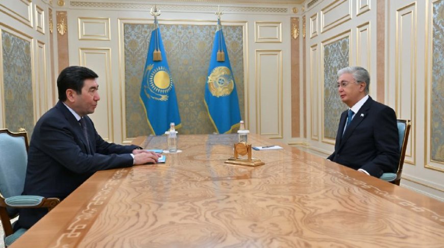 Тоқаев Қошановты қабылдады