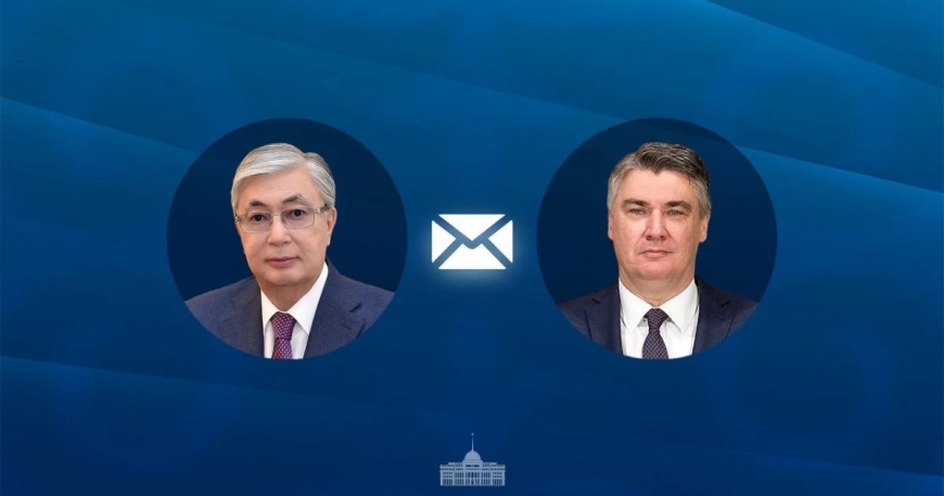 Мемлекет басшысы Хорватия Президентіне құттықтау жеделхатын жолдады