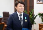 Димаш Құдайбергеннің әкесі «Парасат» орденімен  марапатталды
