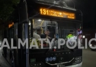 Алматыдағы автобус апаты: автобус жүргізушісі рөлде көз жұмды
