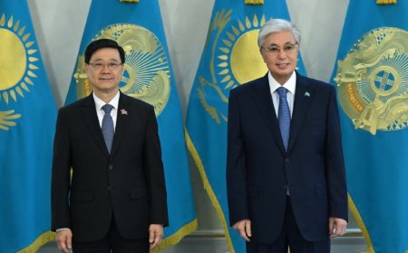 Президент Гонконг Арнаулы әкімшілік ауданы Әкімшілігінің Басшысымен кездесу өткізді