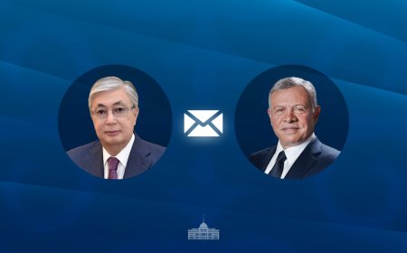 Тоқаев Иордания королін таққа отырған күнімен құттықтады
