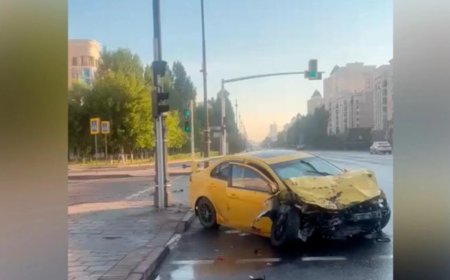 Астанада жол апатынан төрт адам зардап шекті