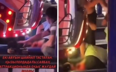 Қызылордадағы аттракционда апат болып, 19 жастағы жігіт екі аяқсыз қалды