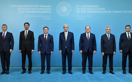 Тоқаев түркі елдерінің сот басшыларын қабылдады