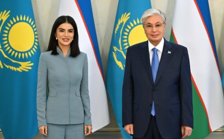 Тоқаев Өзбекстан Президентінің қызын қабылдады