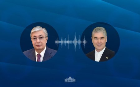 Тоқаев Гурбангулы Бердімұхамедовпен телефон арқылы сөйлесті