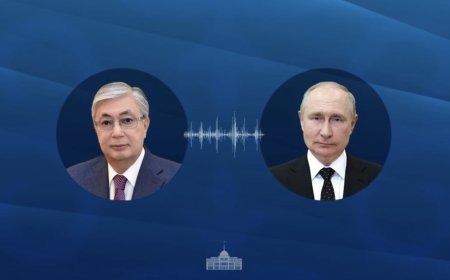 Тоқаев Путинмен сөйлесті