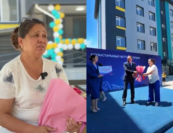 Жамбыл облысында бір күнде 300-ден астам жаңа пәтер пайдалануға берілді