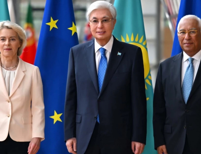 Тоқаев Еуропалық Кеңес Президенттерімен кездесті