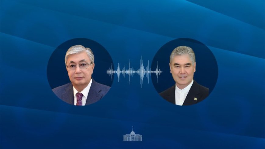 Тоқаев Гурбангулы Бердімұхамедовпен телефон арқылы сөйлесті