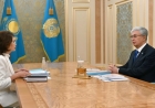 Президент Аида Балаеваны қабылдады