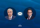 Тоқаев Эндрю Бернемге құттықтау жеделхатын жіберді