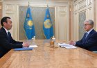 Тоқаев Ұлытау облысының әкімі Есет Байкенді қабылдады