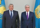 Мемлекет басшысы Тоқтар Әубәкіровті құттықтады