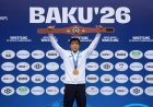 Қазақстан қоржынына алғашқы алтын түсті: Дияр Аманәлі – әлем чемпионы