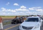 Ақмола облысында жантүршігерлік жол апатынан екі адам қаза тапты