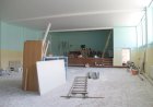 Петропавлда мектепте жөндеу жұмыстары кезінде екі әйел биіктен құлап кетті