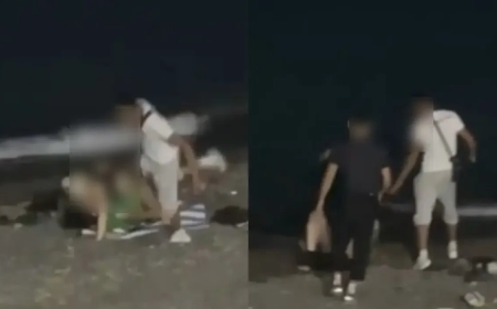 Алакөлде бір топ ер адам қыз бен жігітті аяусыз соққыға жыққан