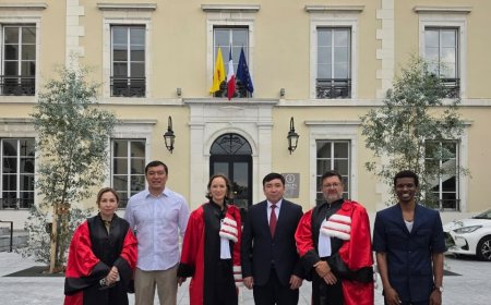 Францияда Қазақстанның спорт менеджменті саласындағы халықаралық EMBA бағдарламасының алғашқы түлектеріне диплом табысталды