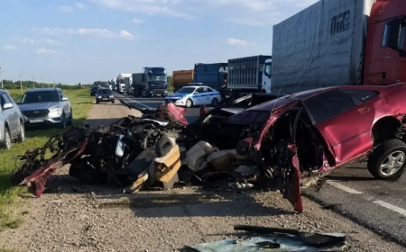 СҚО-да жантүршігерлік жол апатынан 8 адам зардап шекті