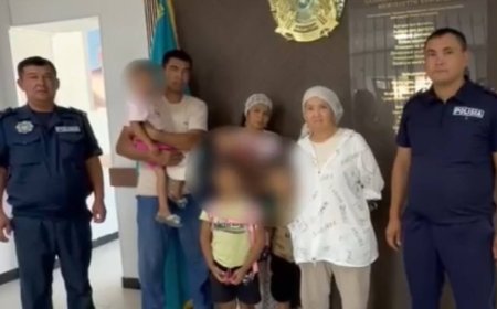 Түркістан облысында төрт баласымен жоғалған ана аман-есен табылды