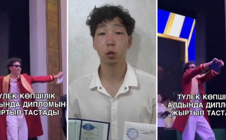 «Шын жүректен өкінемін»: көпшілік алдында дипломын қақ айырған студент кешірім сұрады (ВИДЕО)