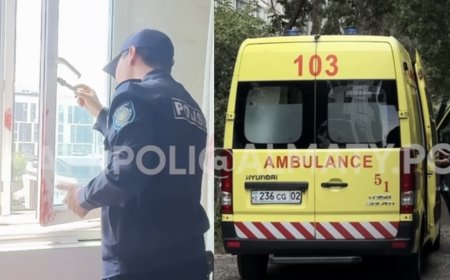 Алматыда 70 жастағы зейнеткер әйел бесінші қабаттан құлап көз жұмды