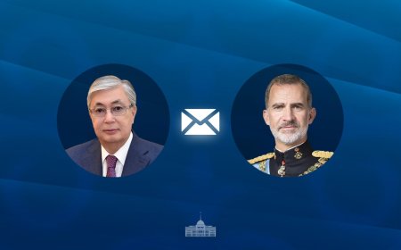 Тоқаев Испания Короліне  жеделхат жолдады