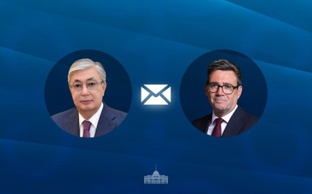 Тоқаев Эндрю Бернемге құттықтау жеделхатын жіберді
