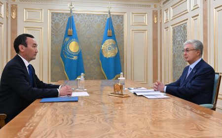 Тоқаев Ұлытау облысының әкімі Есет Байкенді қабылдады