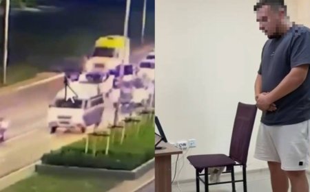 Астанада көлік ішінде отырып тапаншамен оқ атқан ер адам жауапқа тартылды
