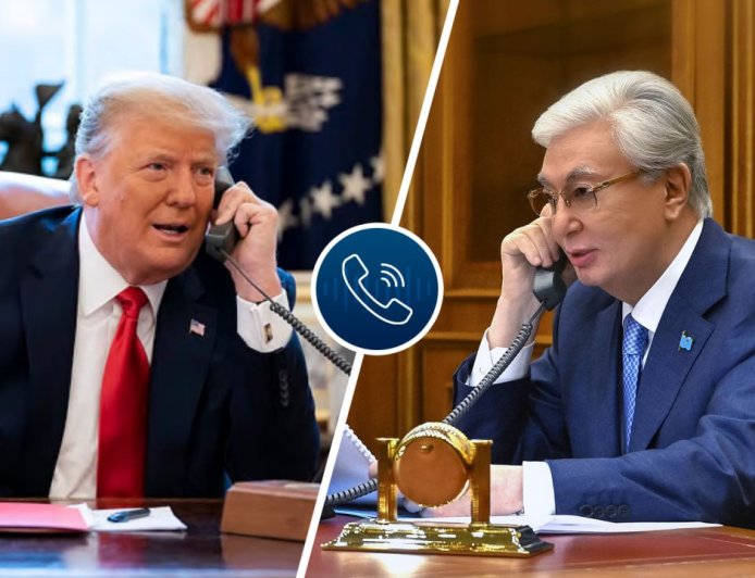 Тоқаев Трамппен сөйлесті
