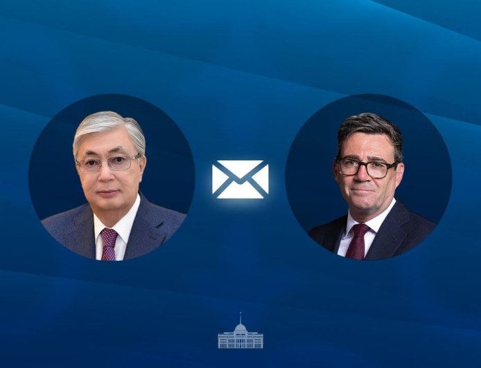 Тоқаев Эндрю Бернемге құттықтау жеделхатын жіберді
