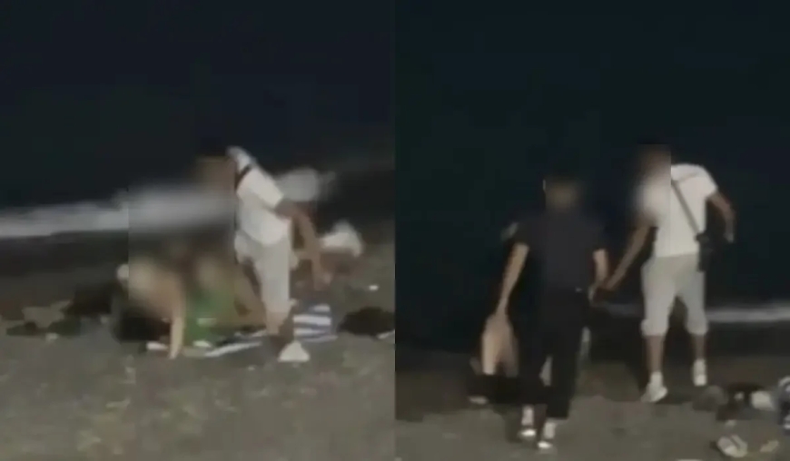 Алакөлде бір топ ер адам қыз бен жігітті аяусыз соққыға жыққан